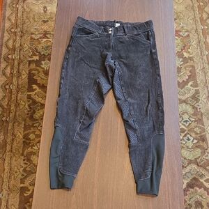 Dover Saddlery Corduroy Silicone Full Seat Breeches